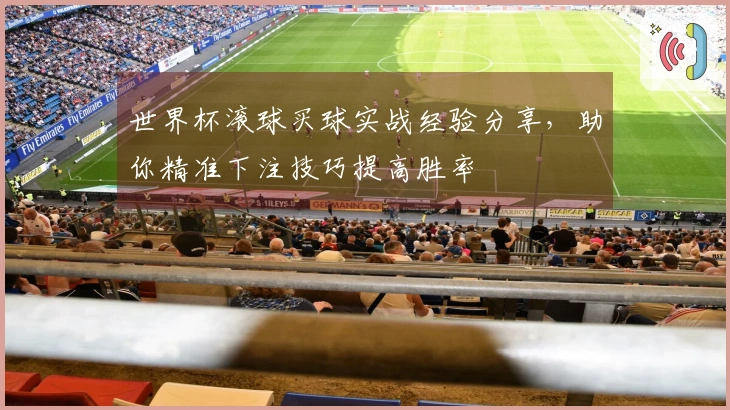 世界杯滚球买球实战经验分享，助你精准下注技巧提高胜率